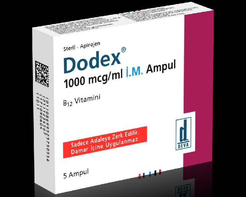 Vitamin B12 Ampoule 1000mcg/ml (5 doses)