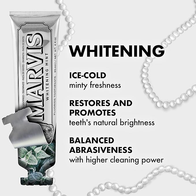 Marvis Whitening Toothpaste, Mint