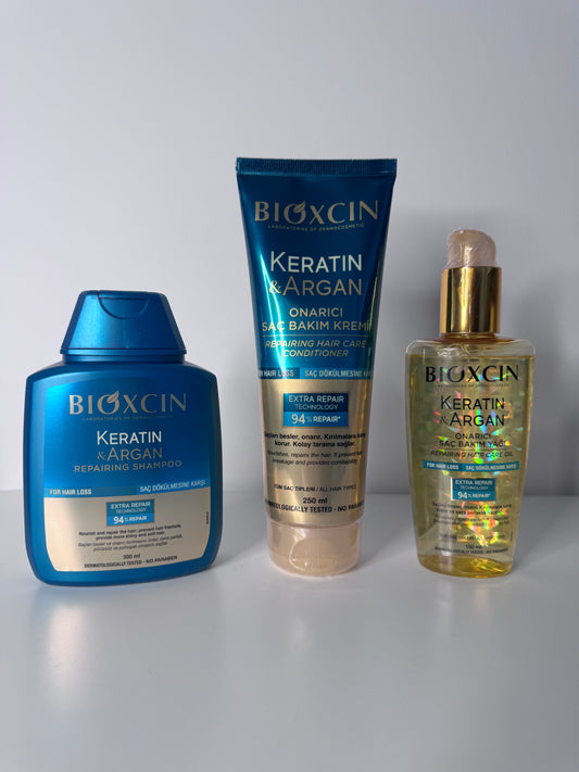 Bioxcin Keratin & Argan Bundle