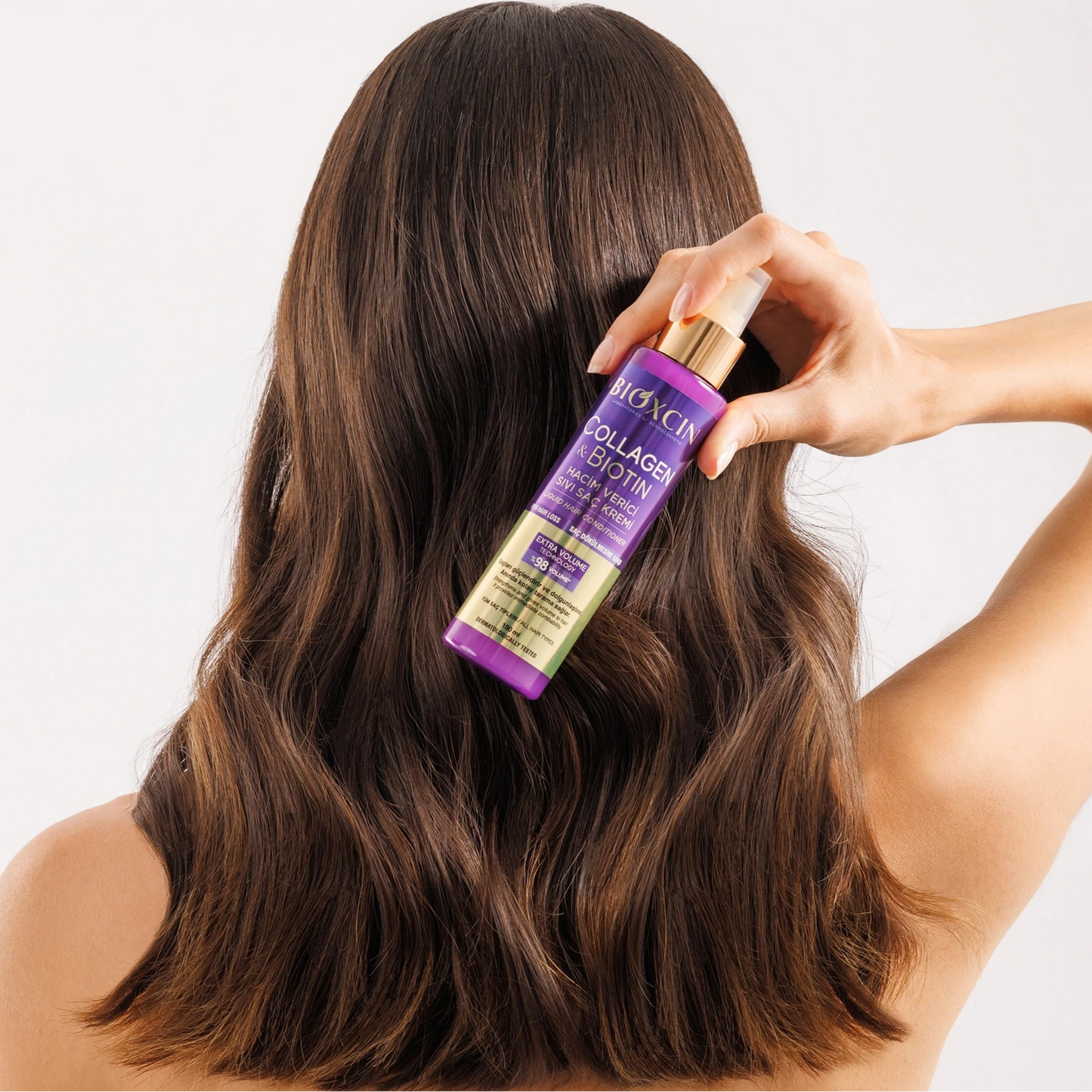 Bioxcin COLLAGEN & BIOTIN Volumizing Liquid Leave-In Conditioner