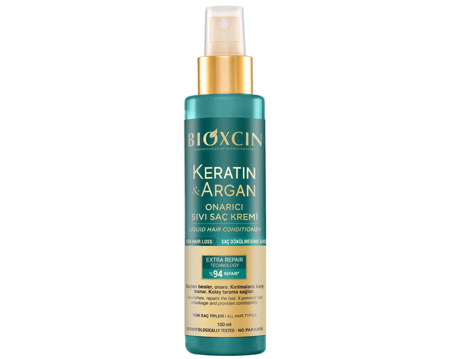 Bioxcin KERATIN & ARGAN Liquid Leave In Conditioner